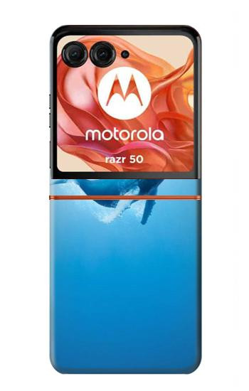 S0843 Blue Whale Case For Motorola Razr 70,60,50, Razr (2026, 2025, 2024)