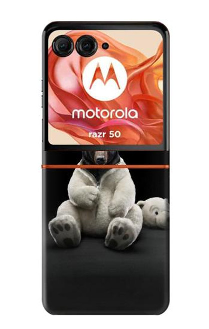 S0878 Black Bear Case For Motorola Razr 50