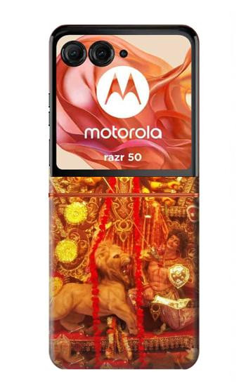 S1030 Hindu God Durga Puja Case For Motorola Razr 70,60,50, Razr (2026, 2025, 2024)