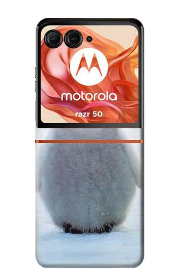 S1075 Penguin Ice Case For Motorola Razr 70,60,50, Razr (2026, 2025, 2024)