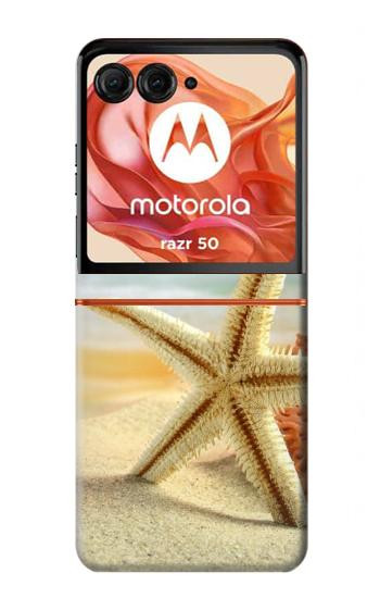 S1117 Starfish on the Beach Case For Motorola Razr 70,60,50, Razr (2026, 2025, 2024)