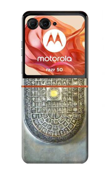 S1484 Buddha Footprint Case For Motorola Razr 70,60,50, Razr (2026, 2025, 2024)