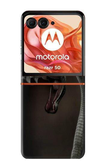 S1597 Black Mamba Snake Case For Motorola Razr 70,60,50, Razr (2026, 2025, 2024)