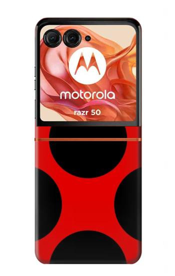 S1829 Ladybugs Dot Pattern Case For Motorola Razr 70,60,50, Razr (2026, 2025, 2024)
