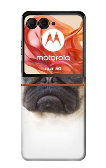 S1852 Pug Dog Case For Motorola Razr 50