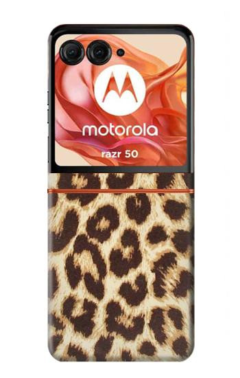 S2204 Leopard Pattern Graphic Printed Case For Motorola Razr 70,60,50, Razr (2026, 2025, 2024)
