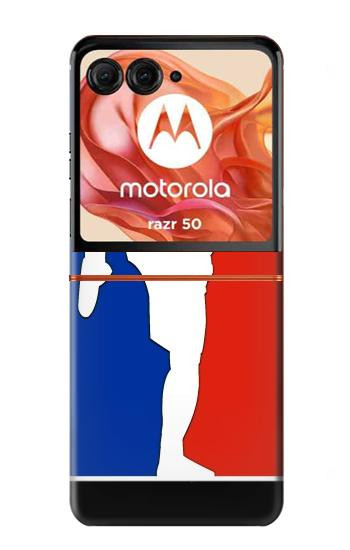 S2278 Muay Thai Kickboxing MMA Martial Art White Case For Motorola Razr 70,60,50, Razr (2026, 2025, 2024)