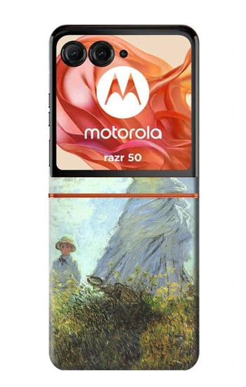 S2415 Claude Monet Woman with a Parasol Case For Motorola Razr 70,60,50, Razr (2026, 2025, 2024)
