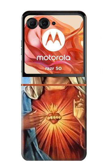S2420 The Virgin Mary Santa Maria Case For Motorola Razr 70,60,50, Razr (2026, 2025, 2024)