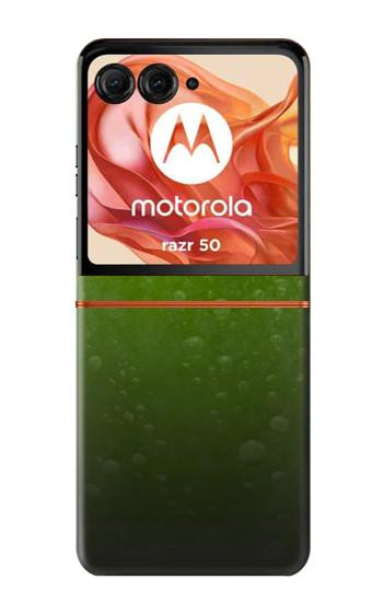 S2475 Green Apple Texture Seamless Case For Motorola Razr 70,60,50, Razr (2026, 2025, 2024)