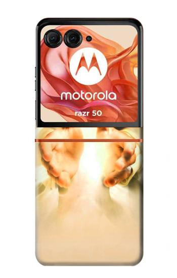 S2546 Hand of God Heaven Case For Motorola Razr 70,60,50, Razr (2026, 2025, 2024)