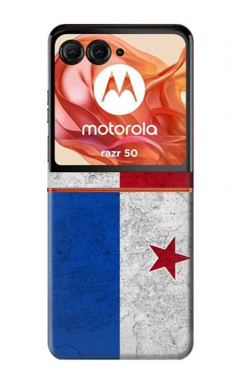 S2978 Panama Football Soccer Case For Motorola Razr 70,60,50, Razr (2026, 2025, 2024)