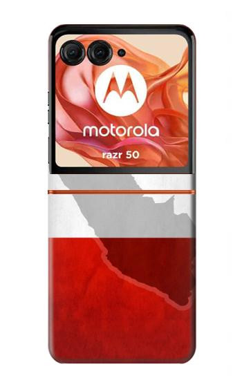 S3018 Peru Flag Case For Motorola Razr 70,60,50, Razr (2026, 2025, 2024)