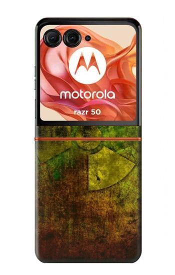 S3202 Radioactive Nuclear Hazard Symbol Case For Motorola Razr 70,60,50, Razr (2026, 2025, 2024)