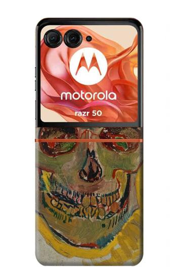 S3359 Vincent Van Gogh Skull Case For Motorola Razr 70,60,50, Razr (2026, 2025, 2024)