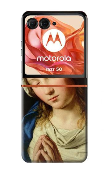 S3476 Virgin Mary Prayer Case For Motorola Razr 70,60,50, Razr (2026, 2025, 2024)