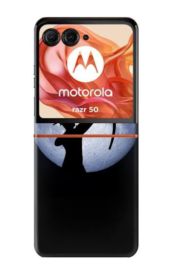 S3489 Indian Hunter Moon Case For Motorola Razr 70,60,50, Razr (2026, 2025, 2024)