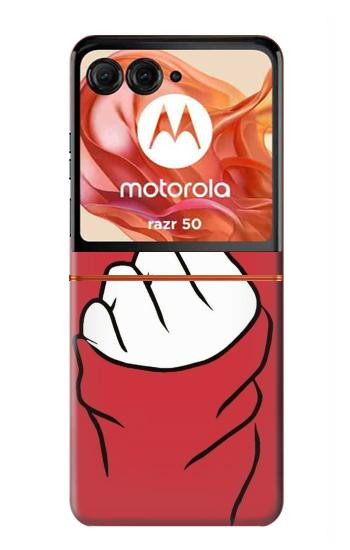 S3701 Mini Heart Love Sign Case For Motorola Razr 70,60,50, Razr (2026, 2025, 2024)