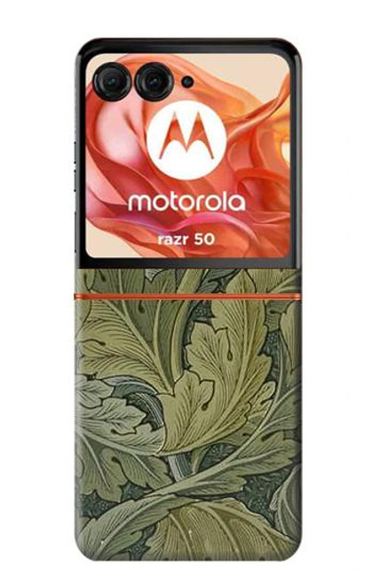 S3790 William Morris Acanthus Leaves Case For Motorola Razr 50