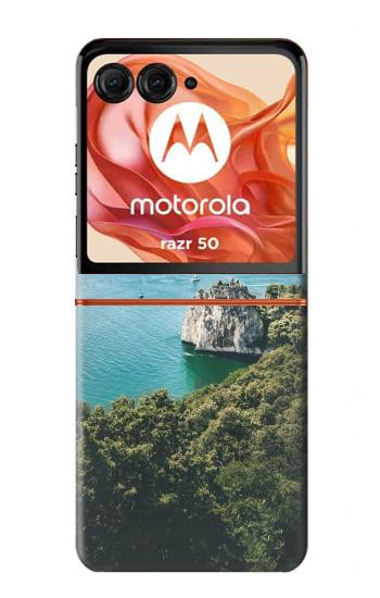 S3865 Europe Duino Beach Italy Case For Motorola Razr 70,60,50, Razr (2026, 2025, 2024)
