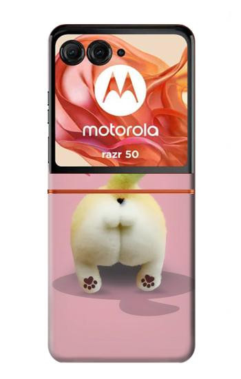 S3923 Cat Bottom Rainbow Tail Case For Motorola Razr 70,60,50, Razr (2026, 2025, 2024)