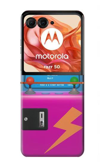 S3961 Arcade Cabinet Retro Machine Case For Motorola Razr 70,60,50, Razr (2026, 2025, 2024)