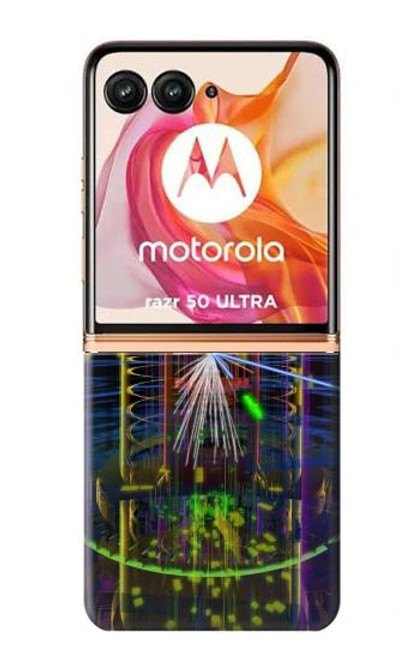 S3545 Quantum Particle Collision Case For Motorola Razr 50 Ultra