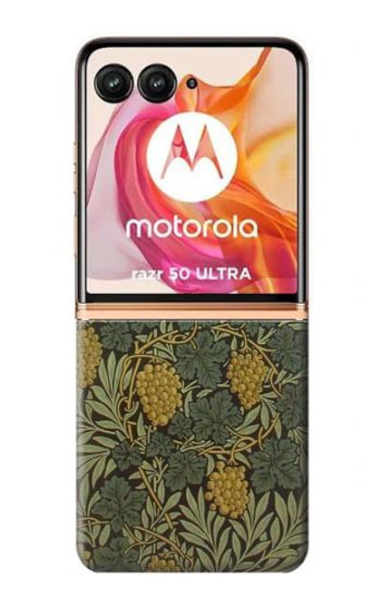 S3662 William Morris Vine Pattern Case For Motorola Razr 50 Ultra