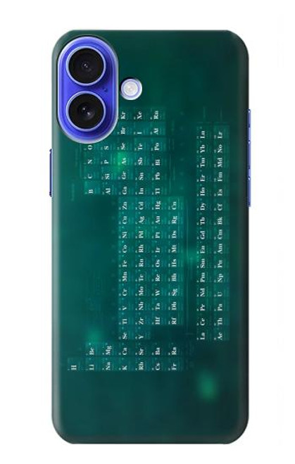 S0846 Chemistry Periodic Table Case For iPhone 16