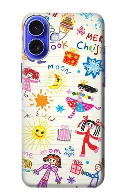 S3280 Kids Drawing Case For iPhone 16