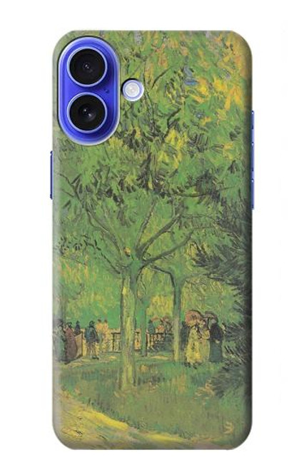 S3748 Van Gogh A Lane in a Public Garden Case For iPhone 16