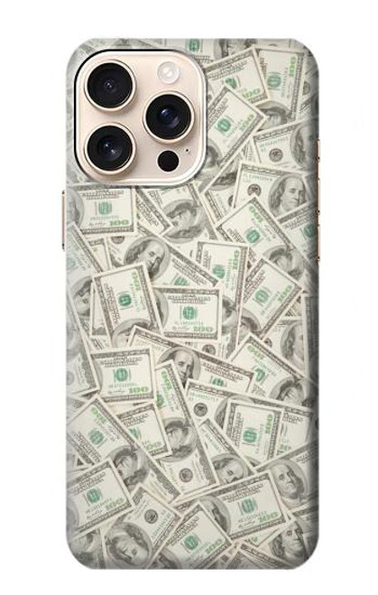 S2077 Money Dollar Banknotes Case For iPhone 16 pro