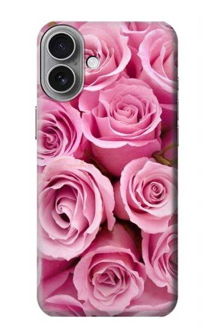 S2943 Pink Rose Case For iPhone 16 plus