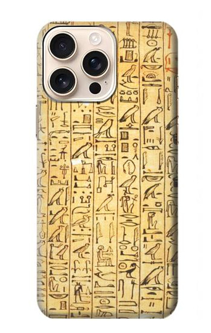 S1625 Egyptian Coffin Texts Case For iPhone 16 pro max