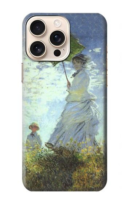 S2415 Claude Monet Woman with a Parasol Case For iPhone 16 pro max