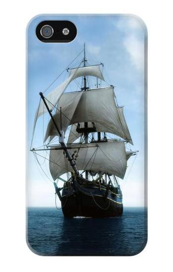 S1096 Sailing Ship in an Ocean Case For iPhone 5 5S SE