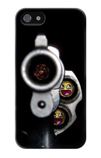 S1109 Smile Bullet Gun Case For iPhone 5 5S SE