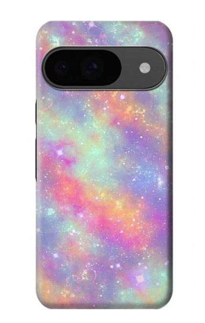 S3706 Pastel Rainbow Galaxy Pink Sky Case For Google Pixel 9