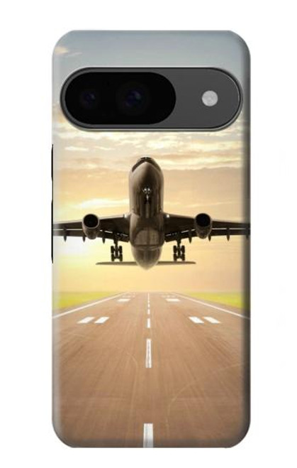 S3837 Airplane Take off Sunrise Case For Google Pixel 9