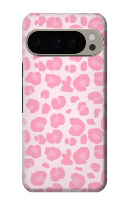 S2213 Pink Leopard Pattern Case For Google Pixel 9 Pro