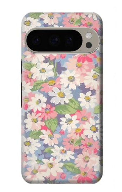 S3688 Floral Flower Art Pattern Case For Google Pixel 9 Pro