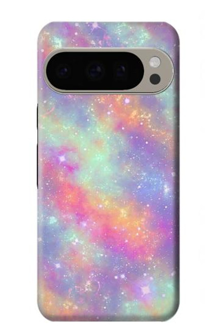 S3706 Pastel Rainbow Galaxy Pink Sky Case For Google Pixel 9 Pro