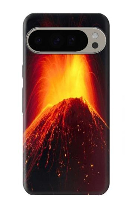 S0745 Volcano Lava Case For Google Pixel 9 Pro XL