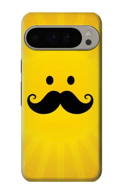 S1145 Yellow Mustache Sun Case For Google Pixel 9 Pro XL