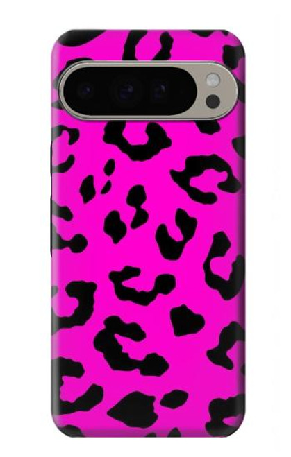 S1850 Pink Leopard Pattern Case For Google Pixel 9 Pro XL