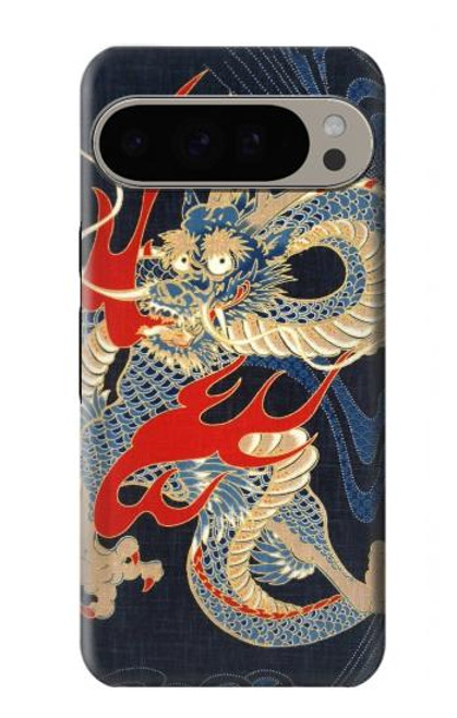 S2073 Japan Dragon Art Case For Google Pixel 9 Pro XL