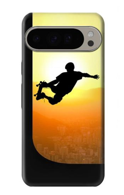 S2676 Extreme Skateboard Sunset Case For Google Pixel 9 Pro XL