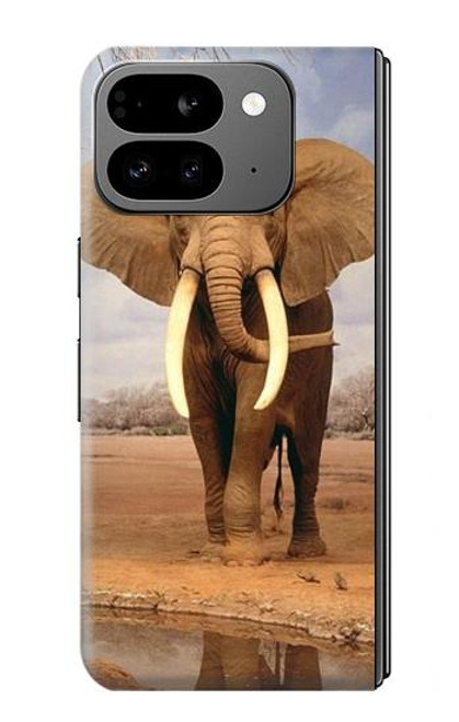 S0310 African Elephant Case For Google Pixel 9 Pro Fold