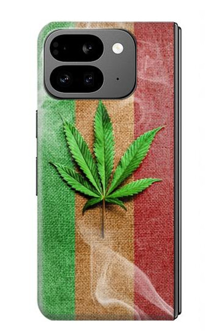S2109 Smoke Reggae Rasta Flag Case For Google Pixel 9 Pro Fold