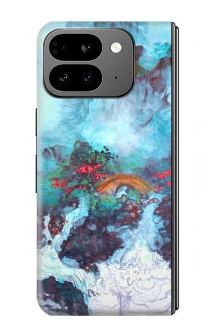 S2724 White Dragon Pool Lui Haisu Case For Google Pixel 9 Pro Fold